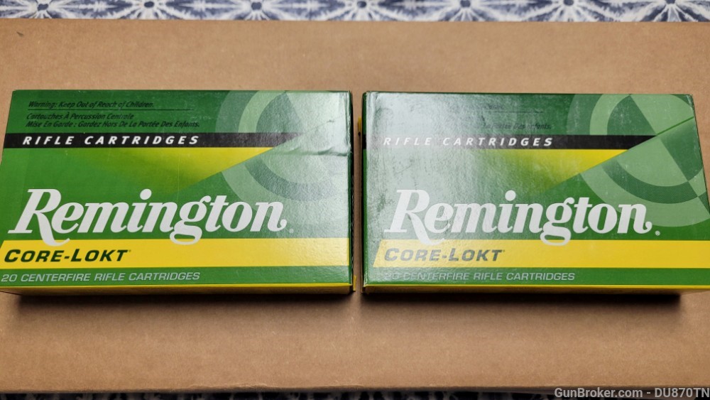 Remington 300 WIN MAG Remington Core Lokt PSP 150 Grain Ammo 2 Boxes-img-2