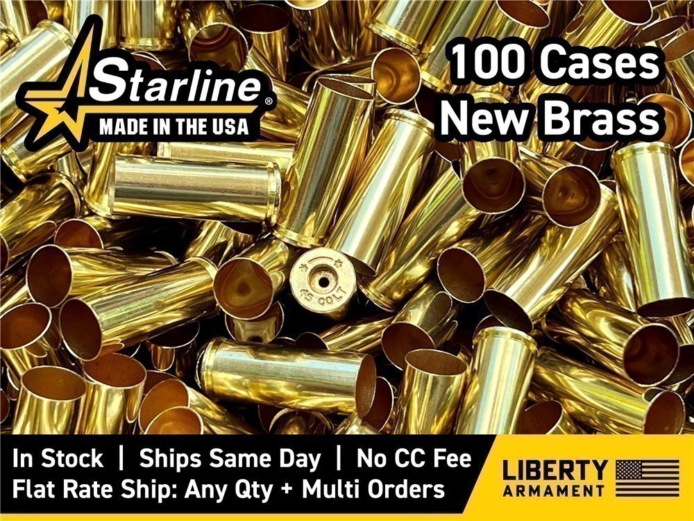 45 Colt Brass, Starline 45 Long Colt-img-0
