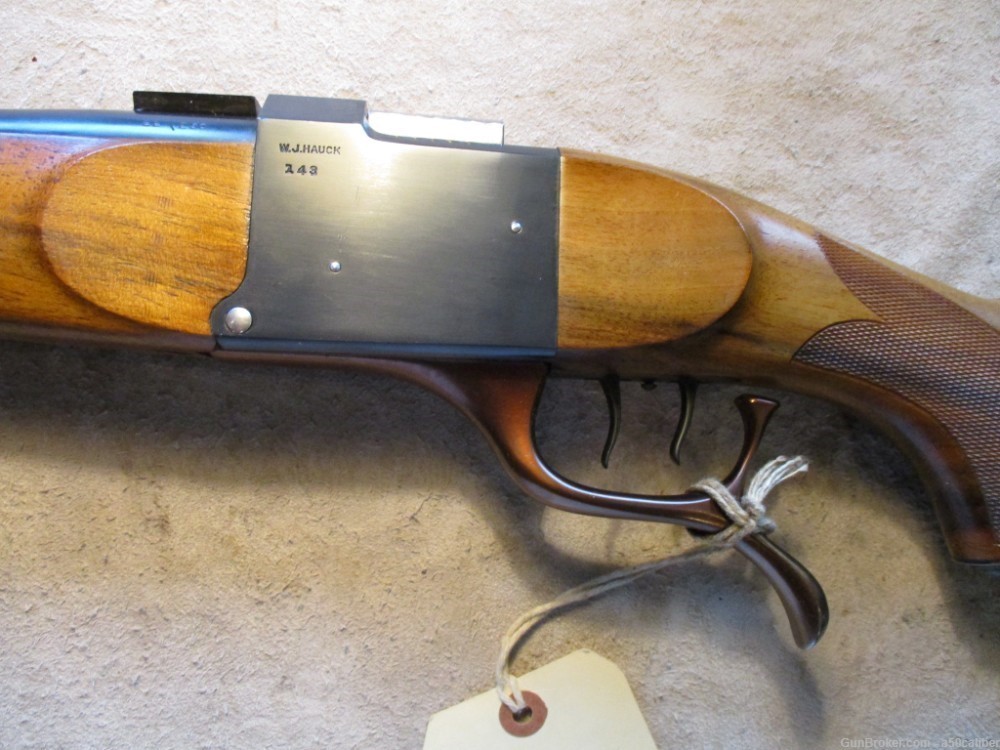 Hauck, Wilber Single Shot, 22-250 Rem Arlington VT, Classic rifle! 23100091-img-22