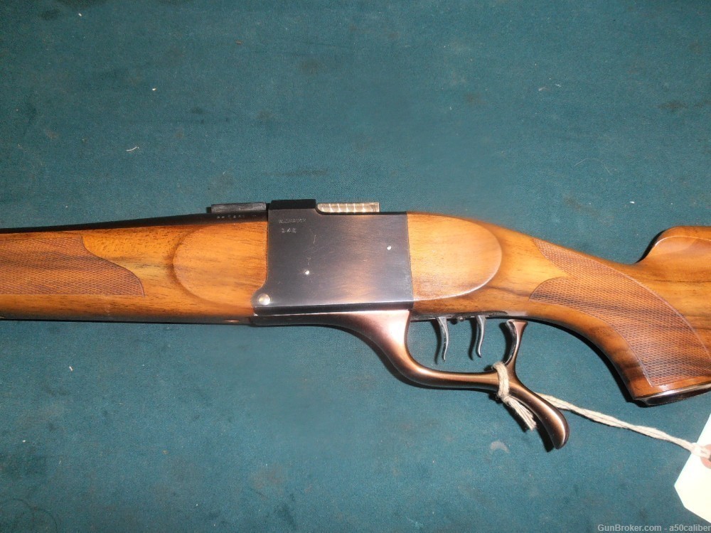 Hauck, Wilber Single Shot, 22-250 Rem Arlington VT, Classic rifle! 23100091-img-6