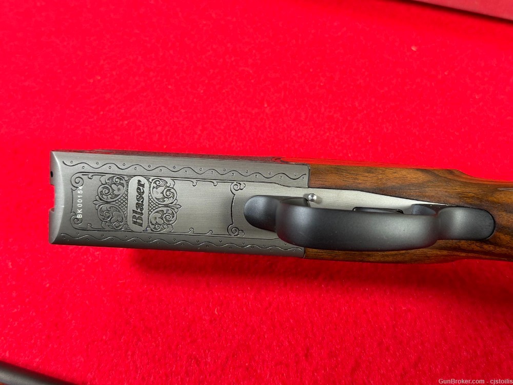 Blaser K95 Luxus Engraved 7mm Rem Mag 25.5" Rifle - Hard Case-img-3