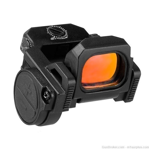 VISM FlipDot Pro Red Dot Reflex Optic Aiming Sight Ruger AR556 Rifle Pistol-img-0