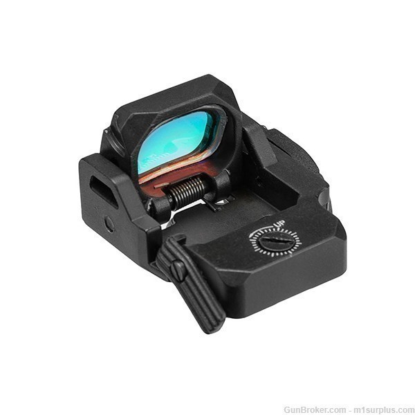 VISM FlipDot Pro Red Dot Reflex Optic Aiming Sight Ruger AR556 Rifle Pistol-img-2