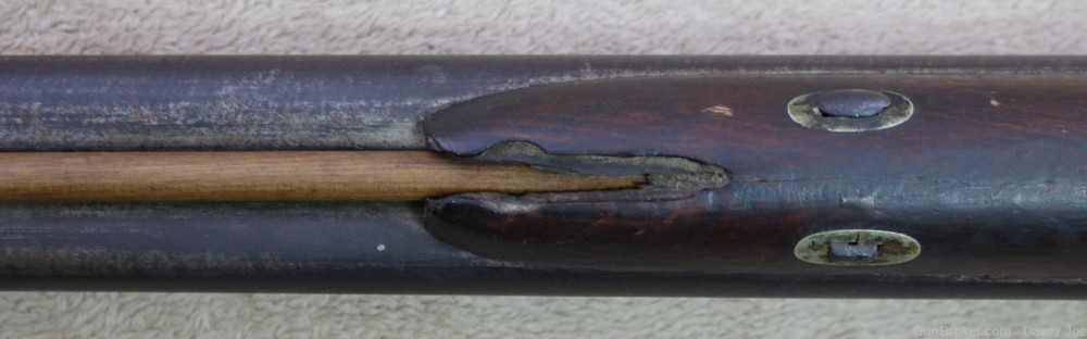 Antique percussion 12 gauge SXS shotgun from Tombstone AZ 40" barrels-img-32