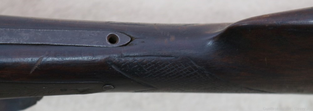 Antique percussion 12 gauge SXS shotgun from Tombstone AZ 40" barrels-img-23