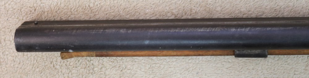 Antique percussion 12 gauge SXS shotgun from Tombstone AZ 40" barrels-img-21