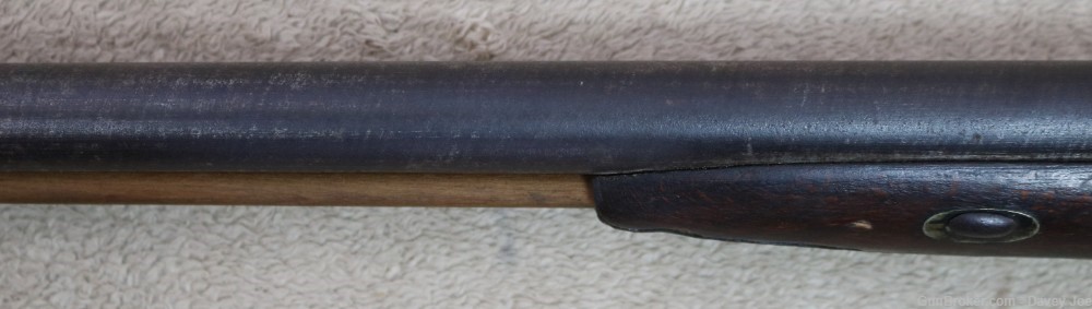 Antique percussion 12 gauge SXS shotgun from Tombstone AZ 40" barrels-img-19