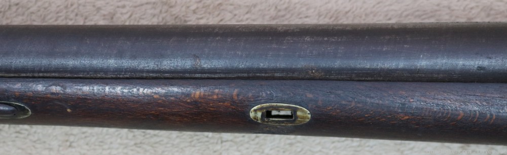 Antique percussion 12 gauge SXS shotgun from Tombstone AZ 40" barrels-img-18