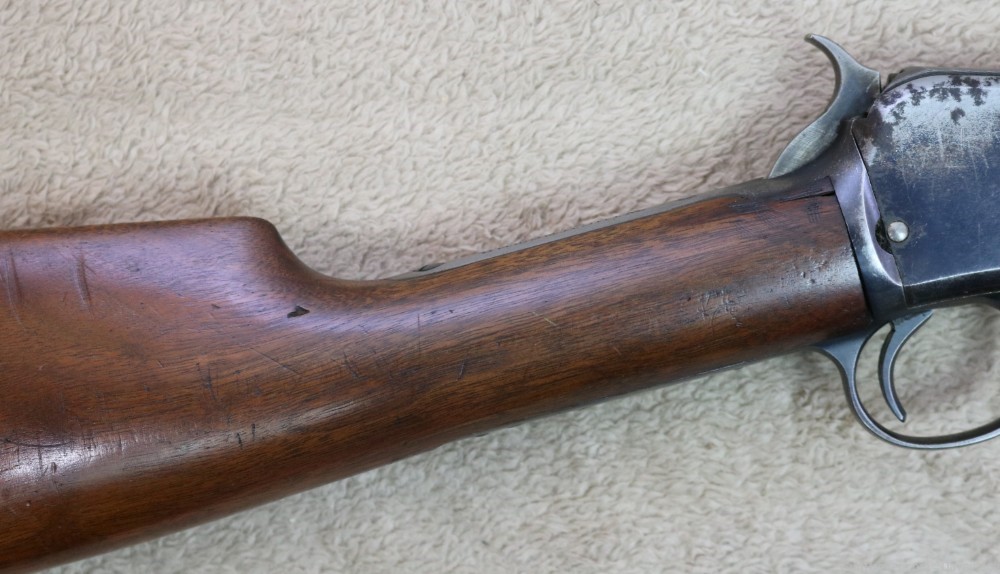 Vintage Winchester Model 1890 pump 22 WRF 1908 24" octagon-img-2