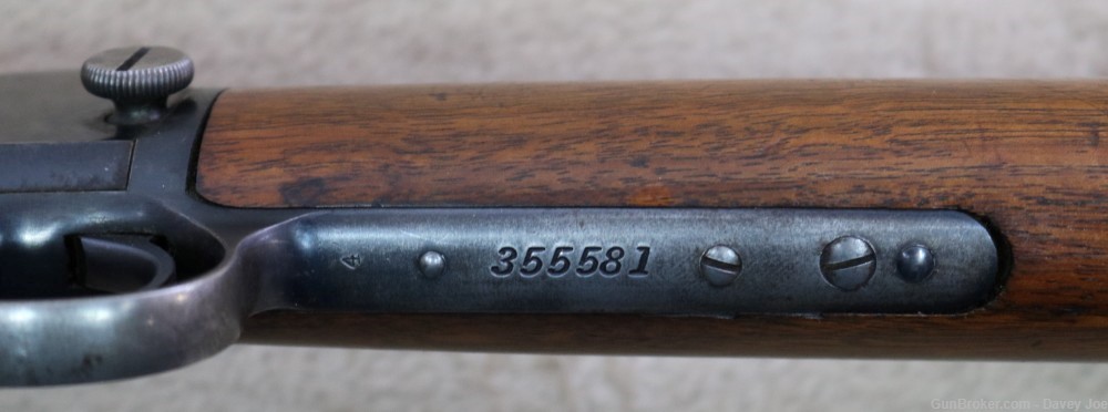 Vintage Winchester Model 1890 pump 22 WRF 1908 24" octagon-img-32