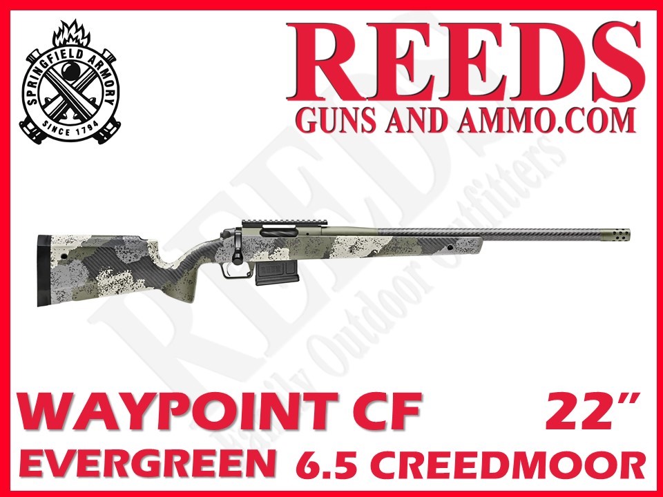Springfield Waypoint Evergreen Carbon Fiber 6.5 Creed 22in BAW92265CMCFG-img-0
