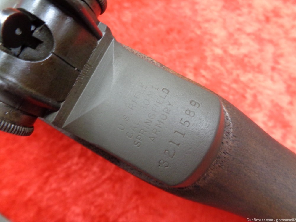 1944 US Springfield M1 Garand 30-06 WWII Rifle New Barrel & Wood WE TRADE!-img-20