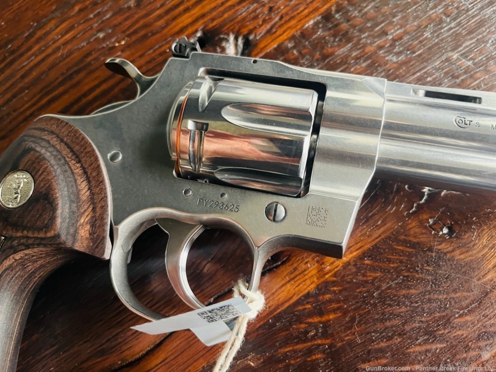Colt Python .357 Magnum 4.25" Stainless NIB SP4WTS-img-6
