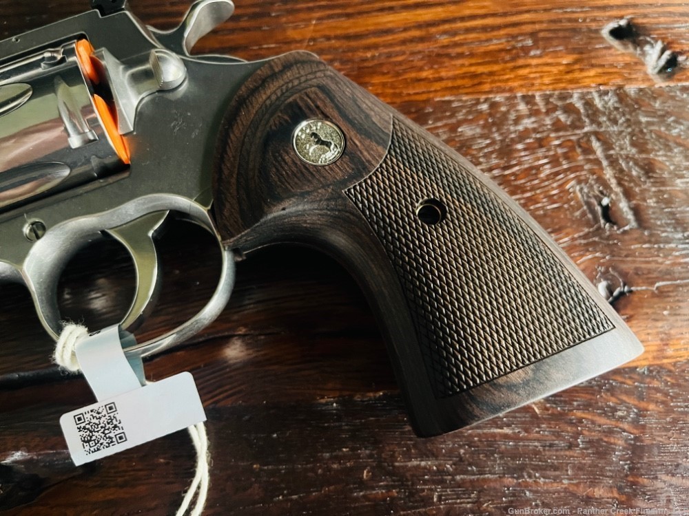 Colt Python .357 Magnum 4.25" Stainless NIB SP4WTS-img-3