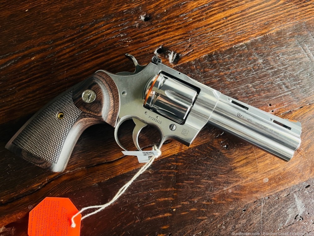 Colt Python .357 Magnum 4.25" Stainless NIB SP4WTS-img-4