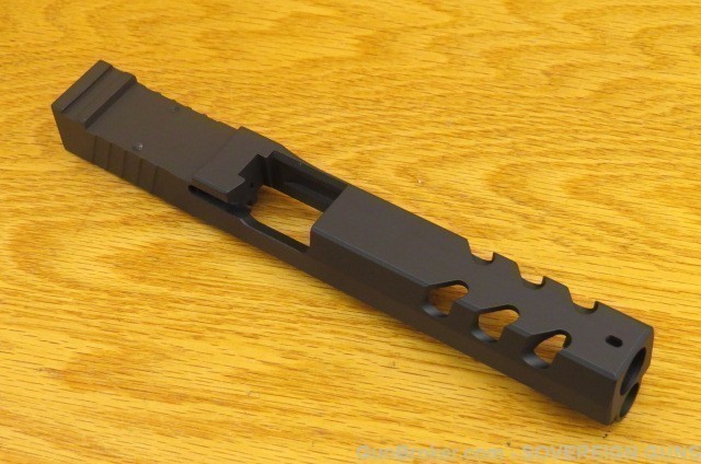 Rock Slide USA Stripped Upper For Glock 34 RS2-RMR New, Black-img-0