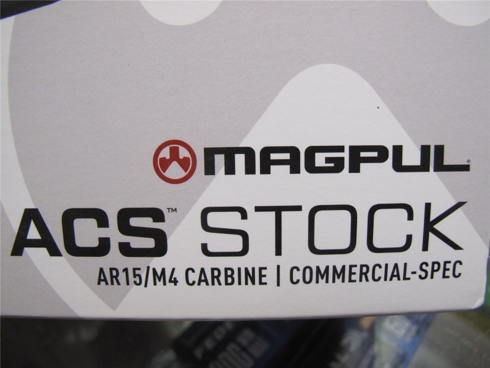 Magpul mag371 ACS-371 AR15 Commercial Buffer-tube Rear Stock - Black-img-3