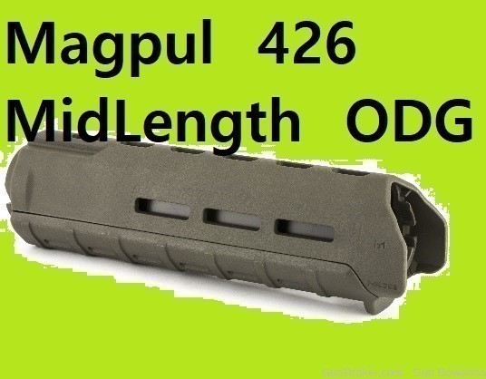 FREE SHIPPIN Magpul AR15 MOE MidLength Handguard ODG/Olive GREEN mag426 426-img-0