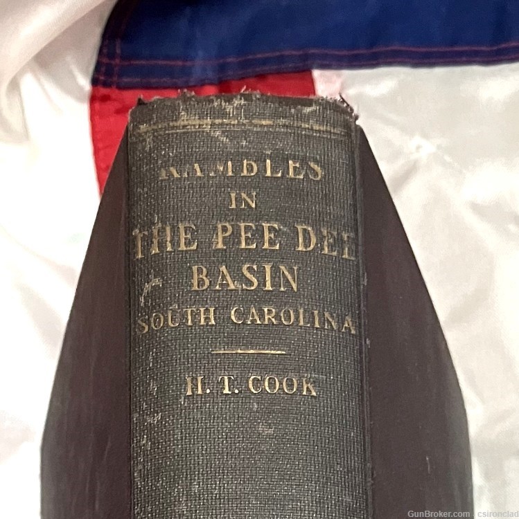 "RAMBLES IN THE PEE DEE BASIN OF SOUTH CAROLINA" book by Cook 1926-img-1