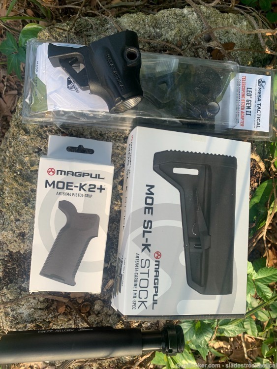 Mossberg 500 Magpul PDW STOCK Pistol Grip + Mesa Shotgun 6 Position-img-1
