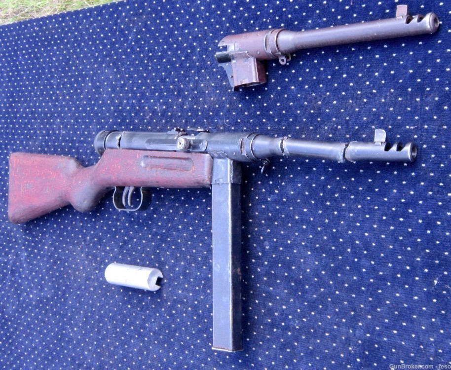 Beretta 38/44 parts kit,VG barrel, left lever safety, all rec. pcs, 40rdMag-img-25