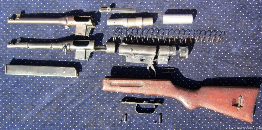Beretta 38/44 parts kit,VG barrel, left lever safety, all rec. pcs, 40rdMag-img-4