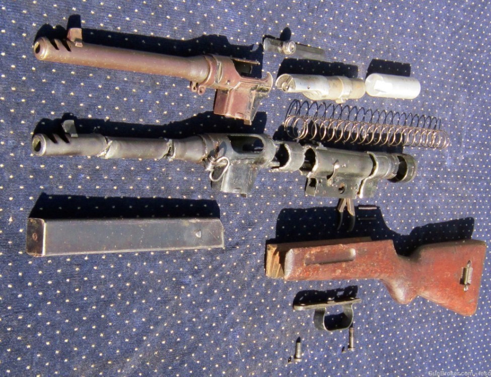 Beretta 38/44 parts kit,VG barrel, left lever safety, all rec. pcs, 40rdMag-img-15