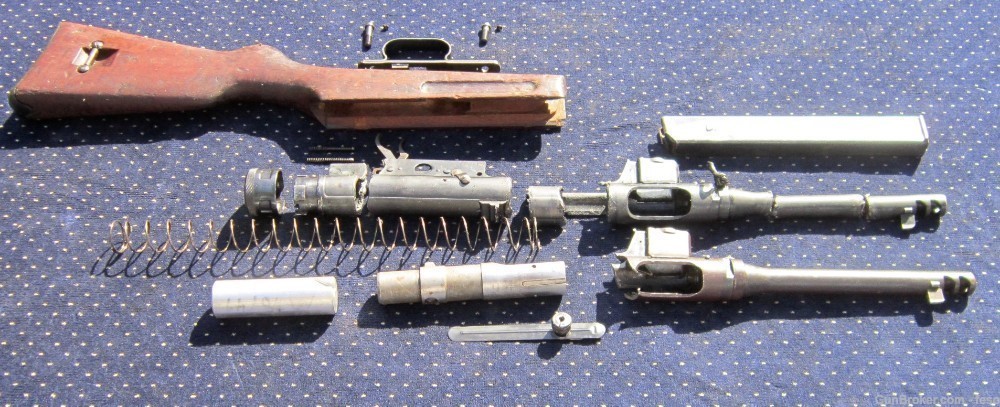 Beretta 38/44 parts kit,VG barrel, left lever safety, all rec. pcs, 40rdMag-img-14