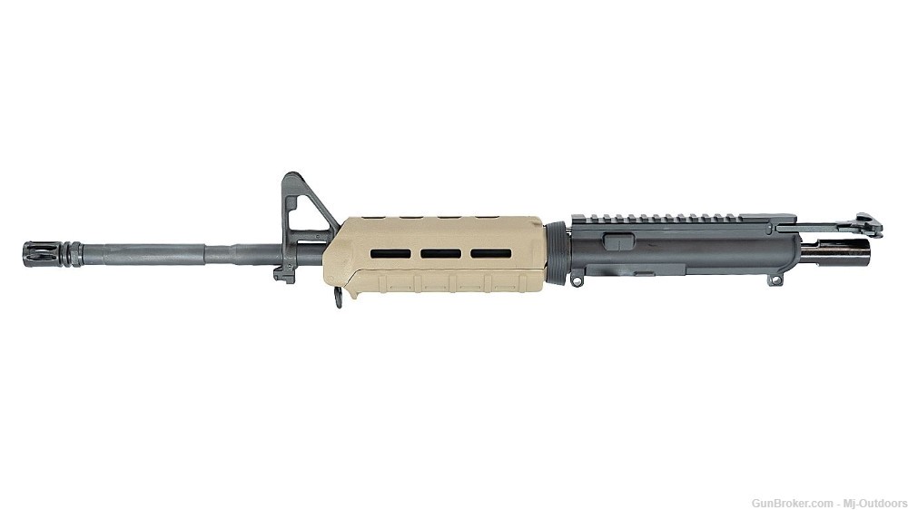 Anderson A4 AR15 Magpul Moe FDE 16" Complete Carbine Upper Receiver-img-1