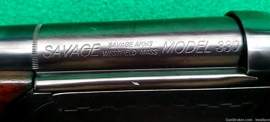 Savage 330 20 ga OU Shotgun Mfg by Valmet, Improved & Modified Cylinder-img-6