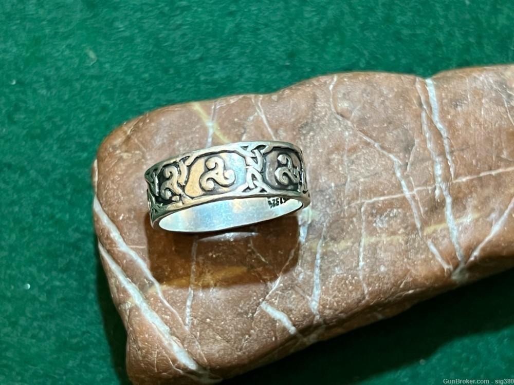 VINTAGE TAXCO MEXICAN STERLING SILVER RING / 7 Gr.-img-5