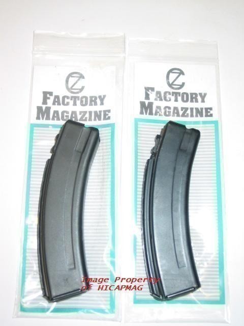 2 NEW VZ-61 SCORPION 20rd Factory Steel MAGAZINE MAGS+POUCH VZ61 Skorpion-img-1