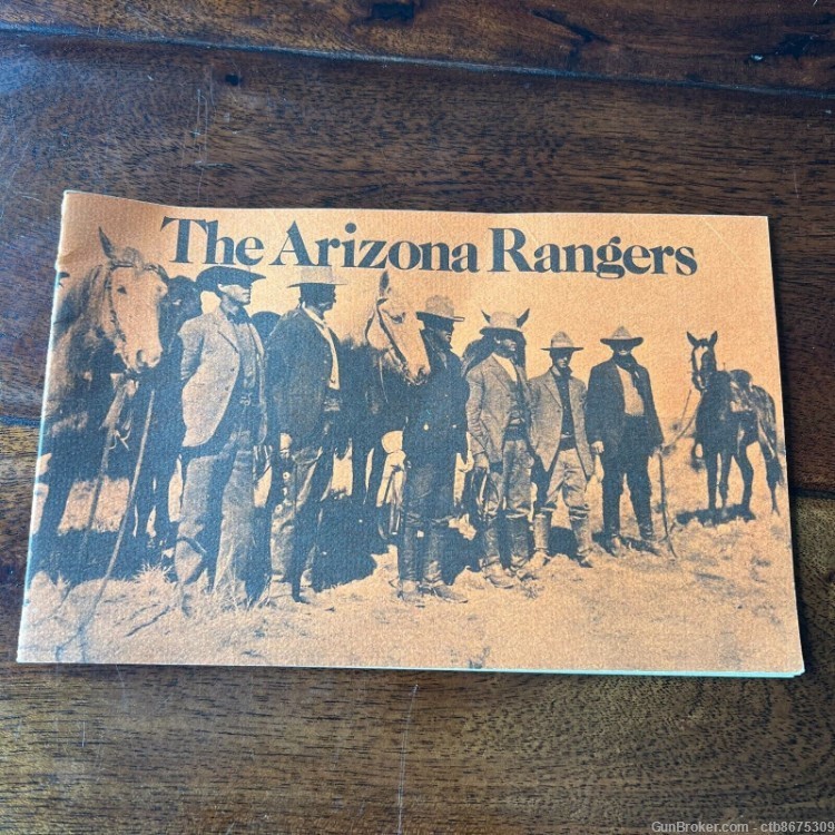 Colt Firearms Arizona Rangers Booklet 1972-img-0