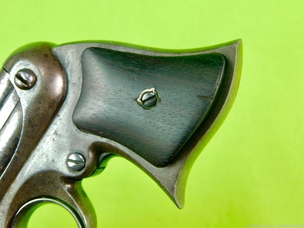 Antique US 19 Century Remington Elliot Derringer 4 Barrel Pistol-img-7