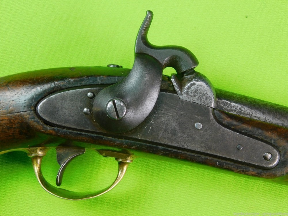 Antique US Civil War Percussion Pistol Handgun-img-4