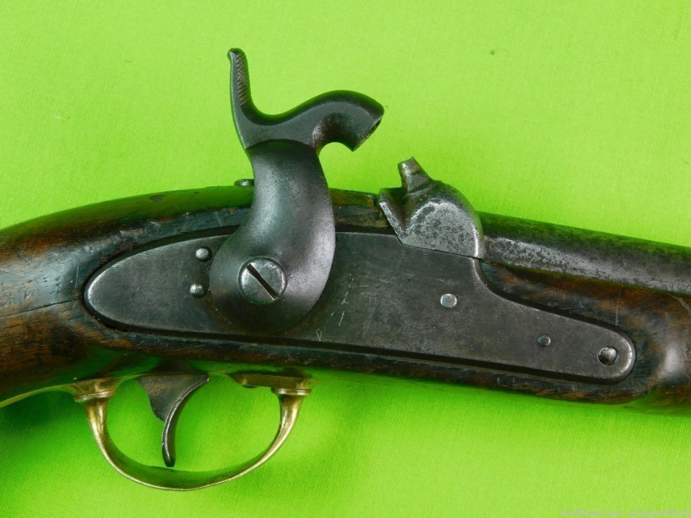 Antique US Civil War Percussion Pistol Handgun-img-5