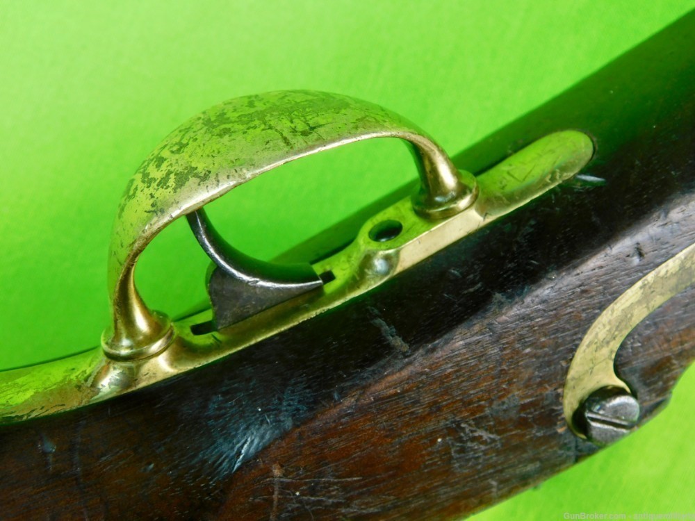 Antique US Civil War Percussion Pistol Handgun-img-7