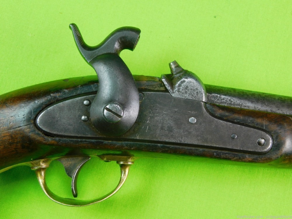 Antique US Civil War Percussion Pistol Handgun-img-6