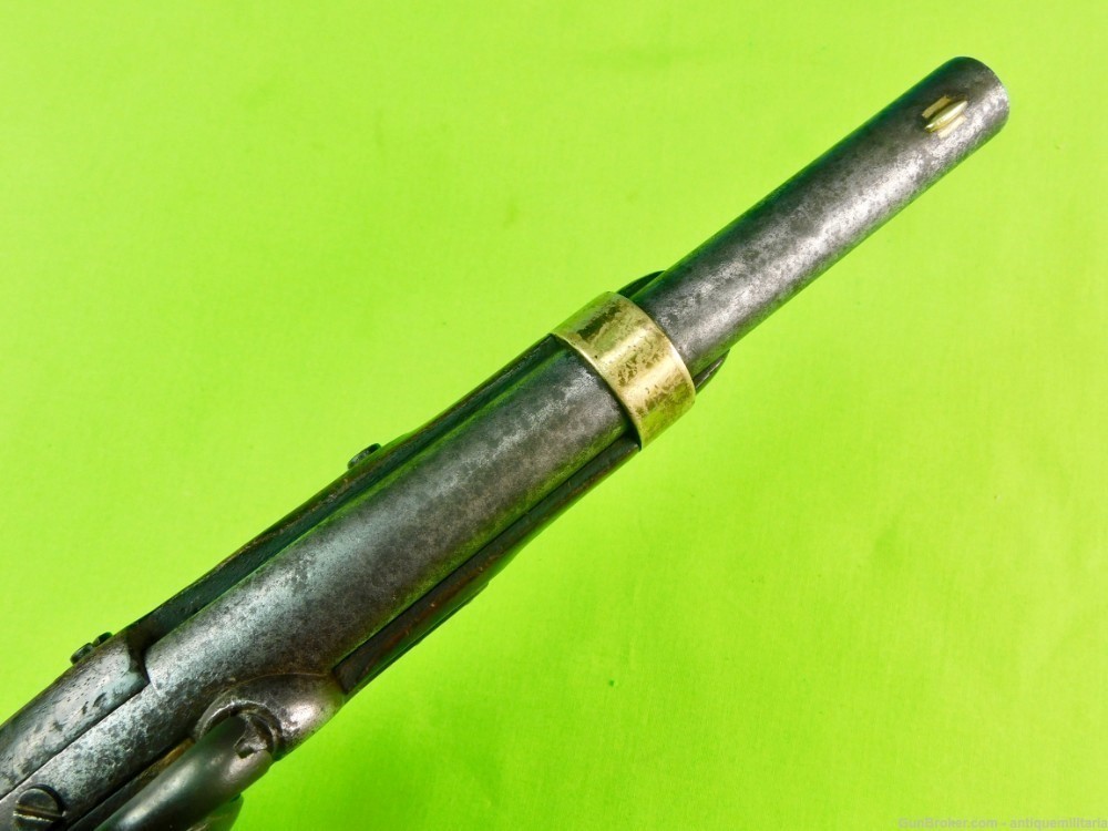 Antique US Civil War Percussion Pistol Handgun-img-9
