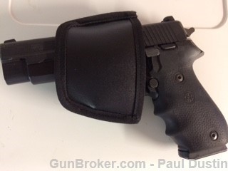 Two Leather Holster fit Medium&large auto pistols-img-2