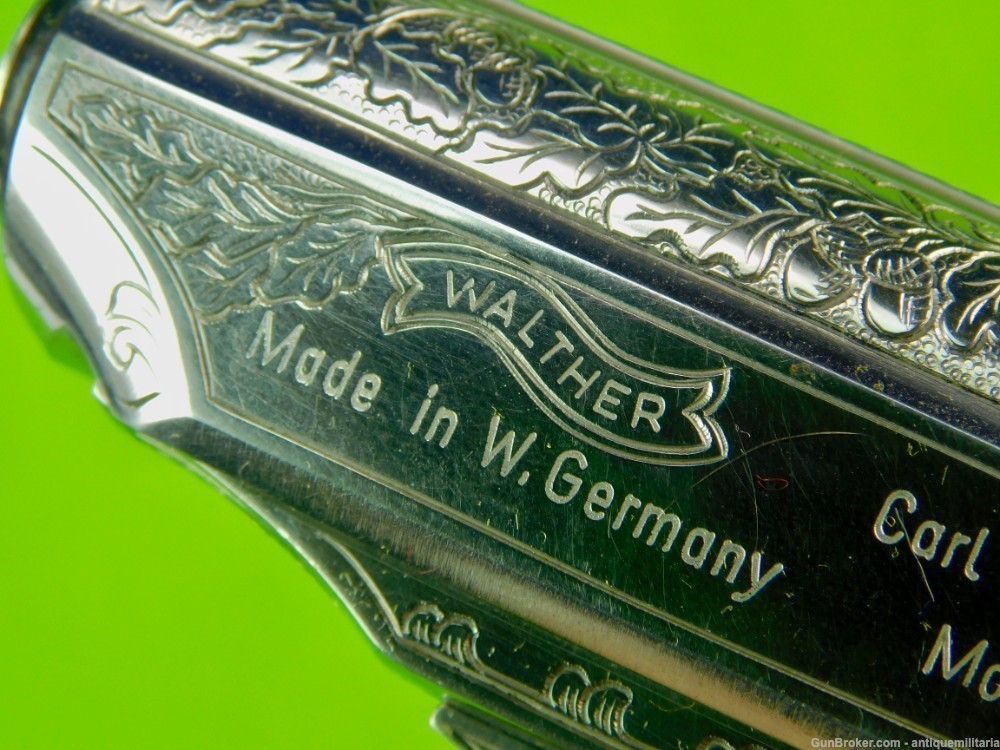 German Germany Factory Engraved Walther PPKS .380 ACP Pistol Gun-img-9