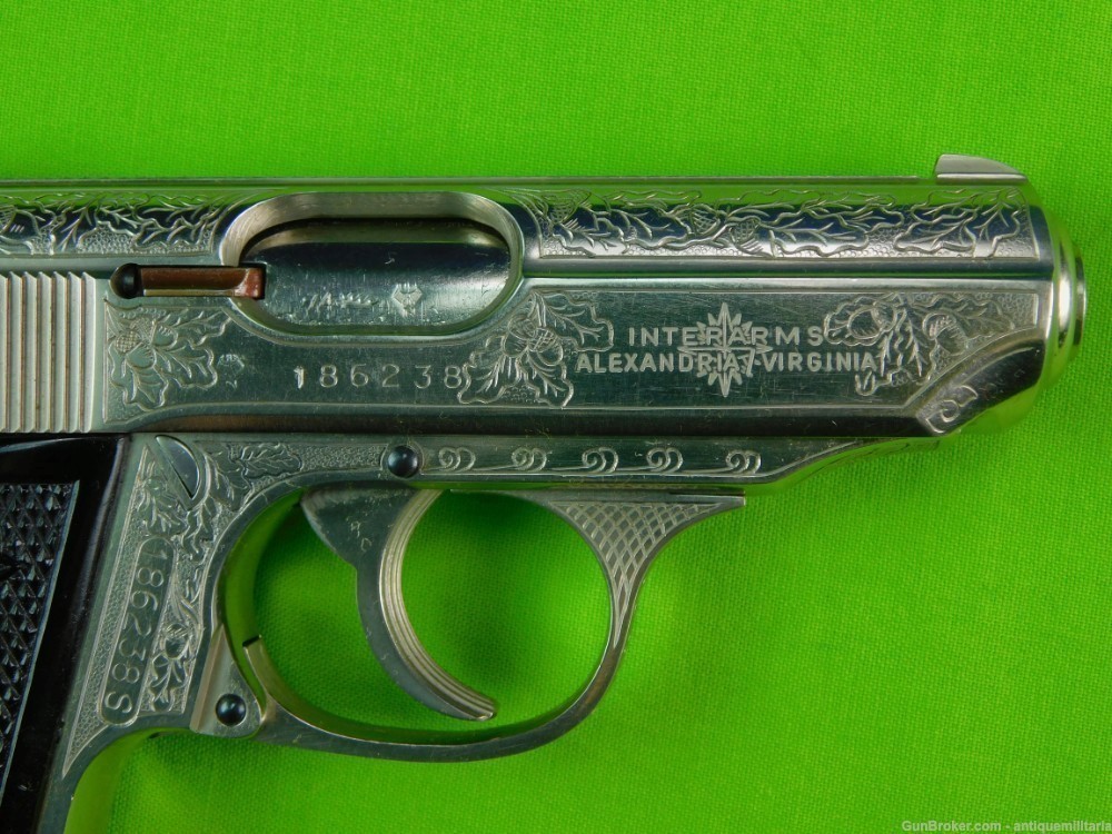 German Germany Factory Engraved Walther PPKS .380 ACP Pistol Gun-img-16