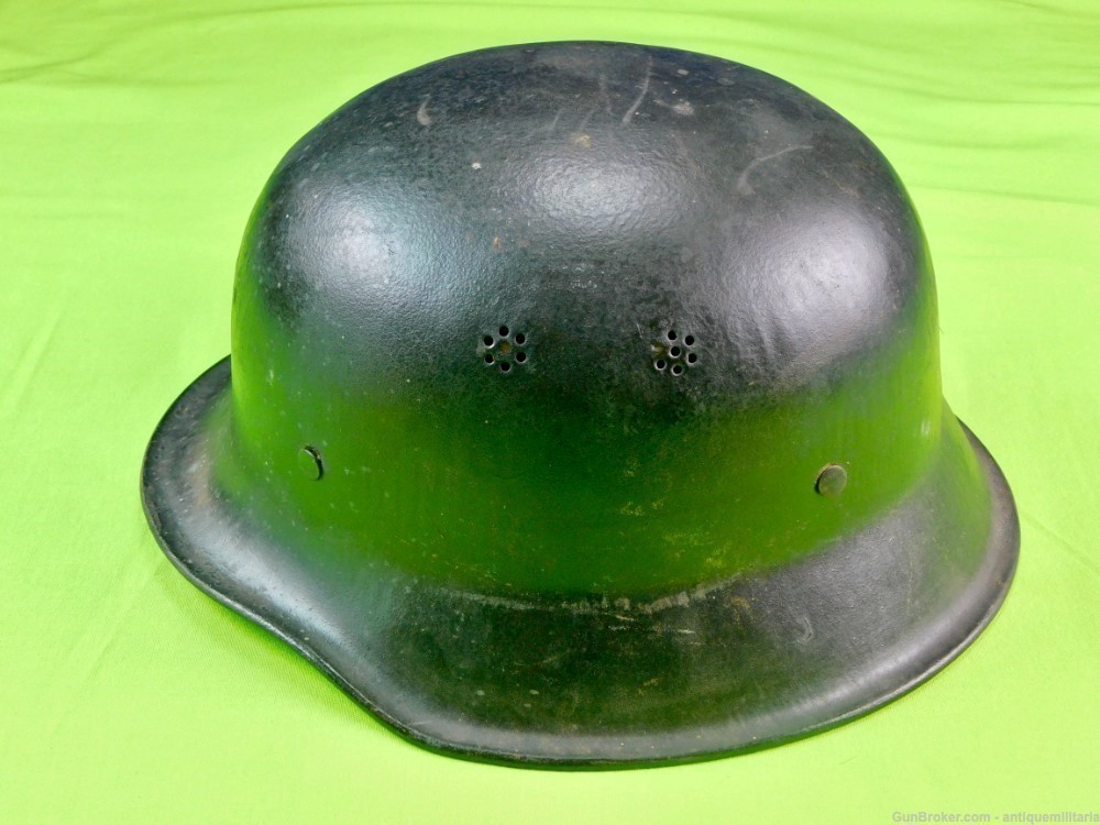 German Germany WW2 Police Helmet Hat Liner Chin Strap-img-0