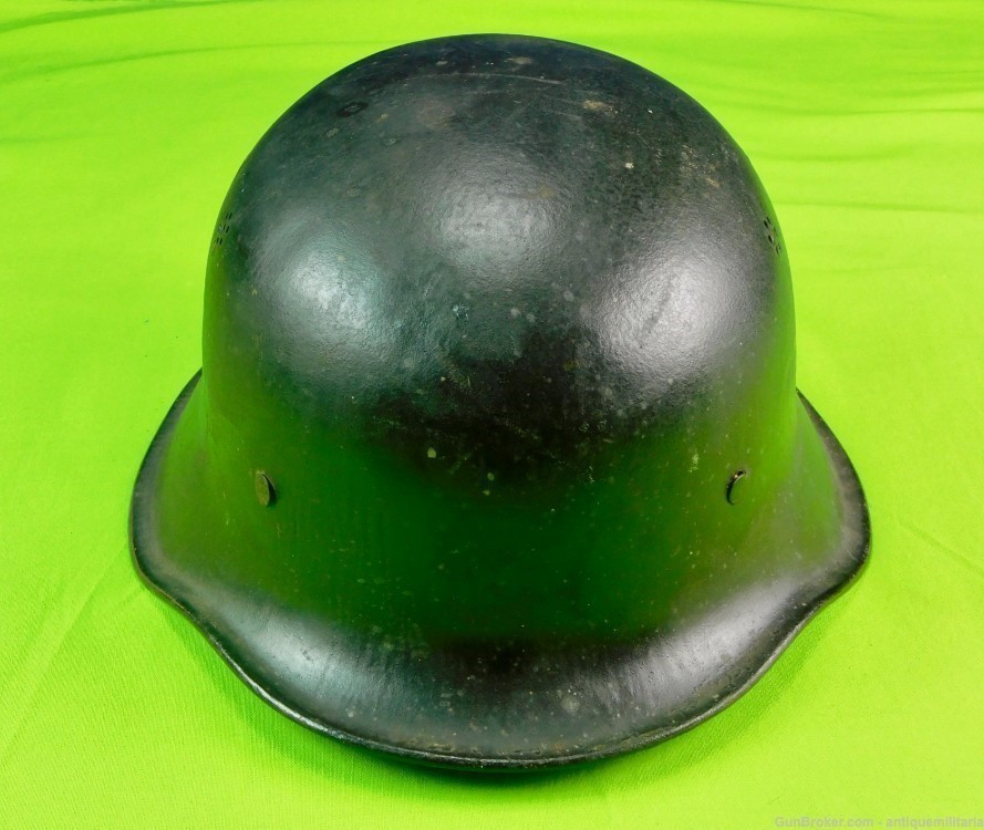 German Germany WW2 Police Helmet Hat Liner Chin Strap-img-1
