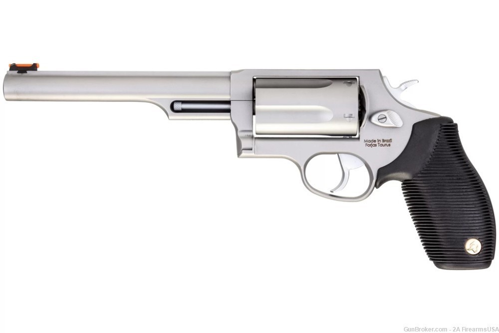 Taurus Judge - 45 Colt/410 Bore - 6.5" Barrel - Stainless - 5 Shot -img-1