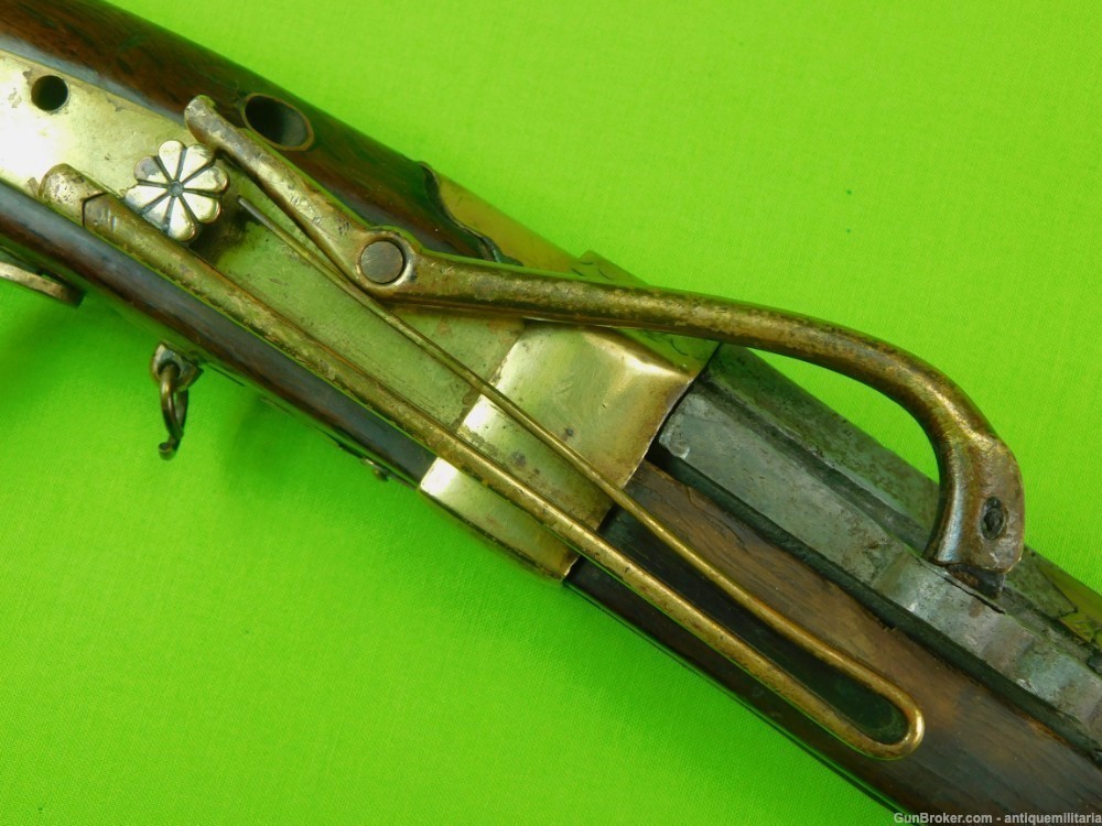 Antique Japanese Japan Matchlock Rifle-img-8