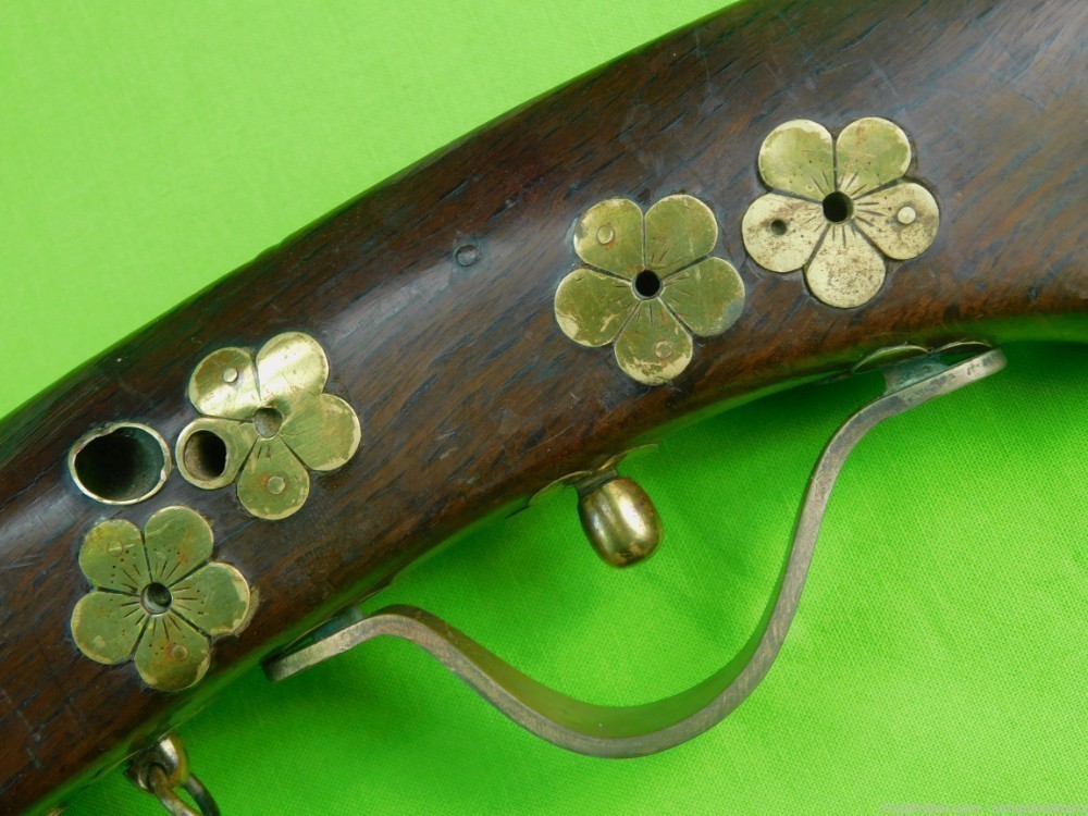 Antique Japanese Japan Matchlock Rifle-img-2