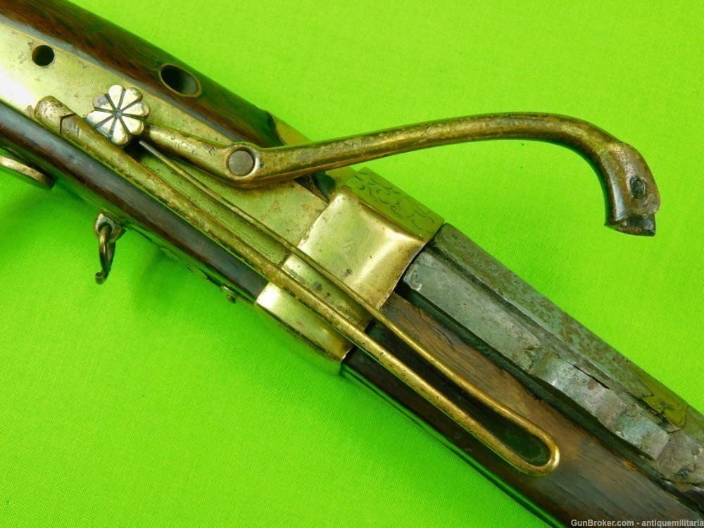 Antique Japanese Japan Matchlock Rifle-img-7