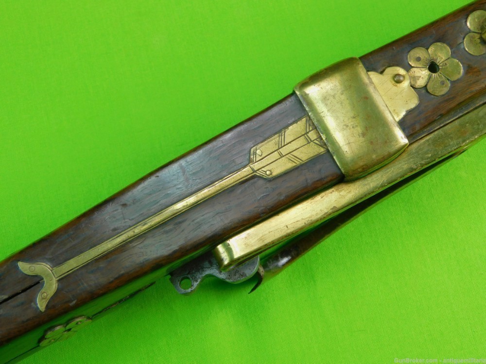 Antique Japanese Japan Matchlock Rifle-img-4
