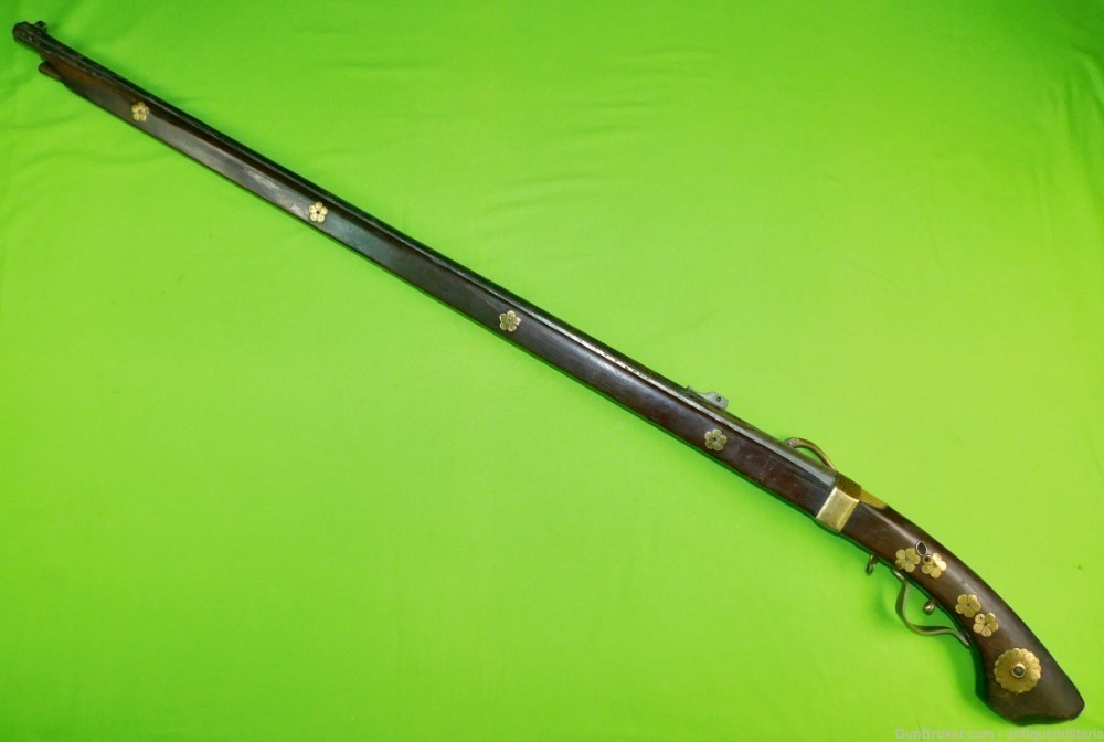 Antique Japanese Japan Matchlock Rifle-img-1